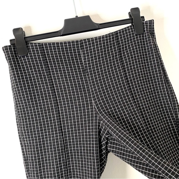 Anthropologie Maeve Black White Plaid Pants - Picture 2 of 7